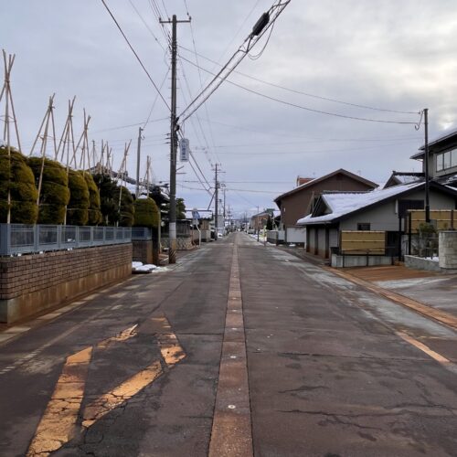 南側道路